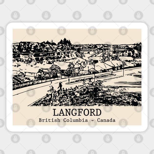 Langford - British Columbia Magnet by Lakeric